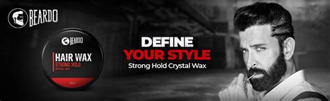 Buy Beardo Stronghold Hair Wax : Crystal Hair Wax | Hair Wax Men ...