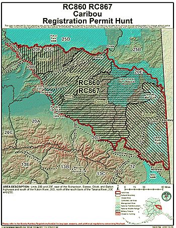 Regulatory Year 2023 RC860 Permit Hunt Information, Alaska Department ...