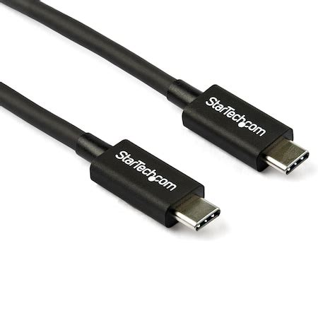 Startech.Com 0.8 m (2.7ft.) Thunderbolt 3 to Thunderbolt 3 Cable ...