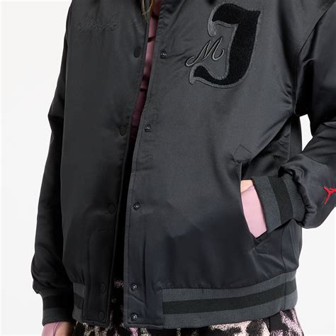 Bombery Jordan Women's Varsity Jacket Black/ Gym Red (FV7137-010 ...