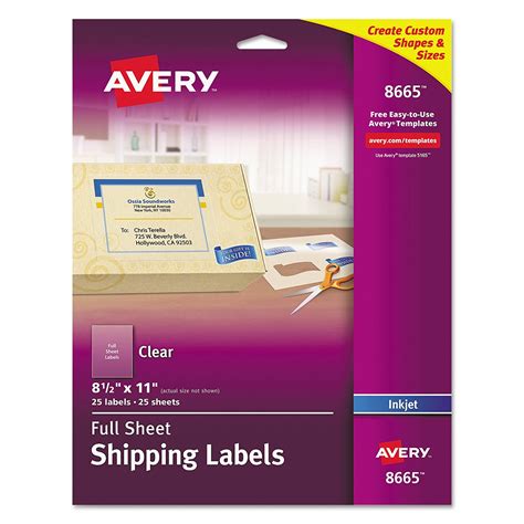 Image result for Clear Printable Labels