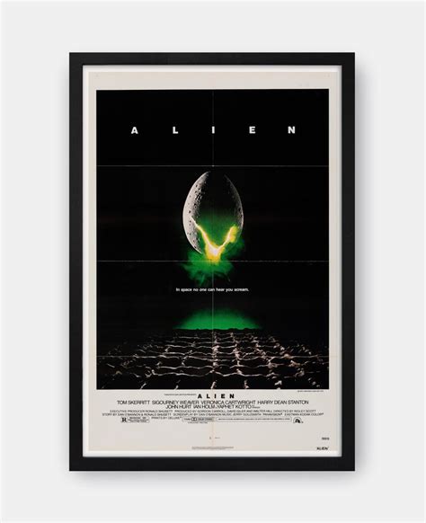 Alien (1979) Movie Poster - The Curious Desk