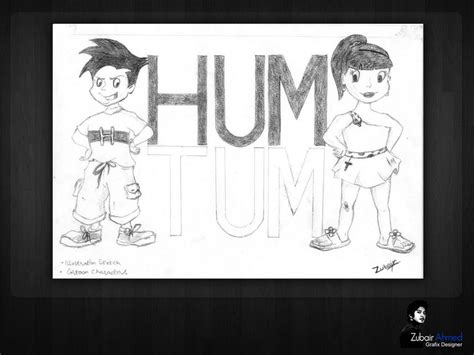 Hum Tum Cartoon Characters Illustration by zubairgd on DeviantArt