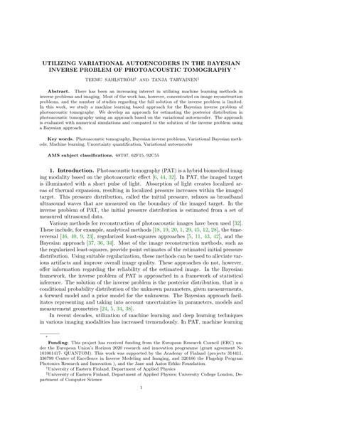 Image result for Variational Bayesian methods Variational Autoencoder