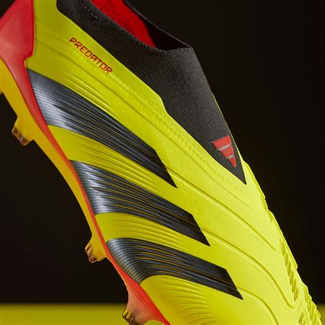 adidas Predator Elite Laceless Firm Ground - Team Solar Yellow/Core ...