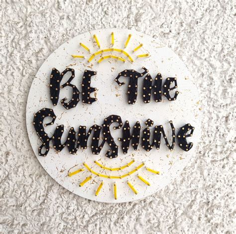 Be The Sunshine – QuirkyFY