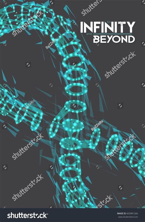Illustration Vector Infinity Symbol Infinity Beyond Stock Vector (Royalty Free) 603981266 ...