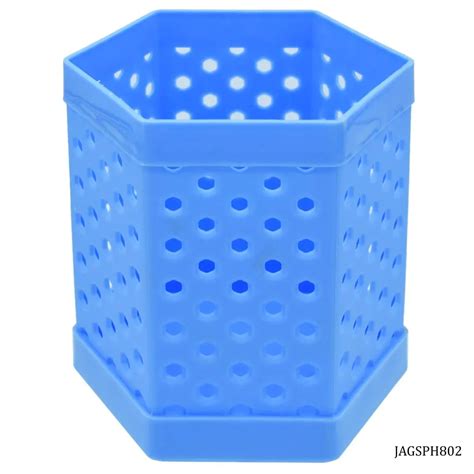 Jags Plastic Pen Stand Hexagon JAGSPH802 – Inkarto