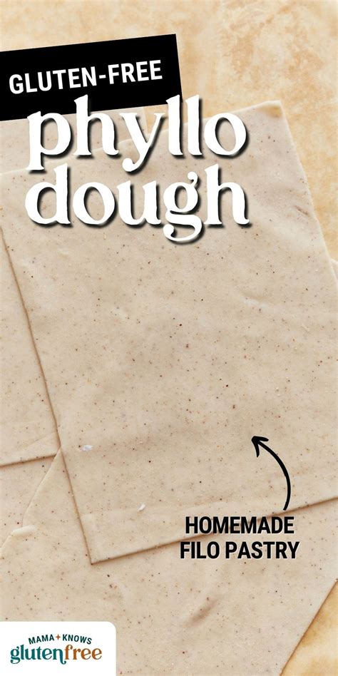 Gluten-Free Phyllo Dough / Filo Pastry - Mama Knows Gluten Free