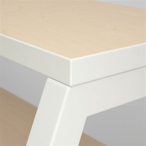 MITTPLAN desk, white, 80x60 cm (311/2x235/8") - IKEA