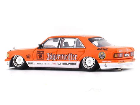 Mercedes-Benz 560SEL W126 Low Jagermeister 1:64 Master diecast scale ...