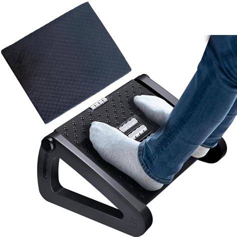 Kwetmo foot rest under table-Heights Adjustable footrest for chair sofa ...