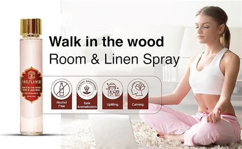 Soulflower Walk in the Wood Room & Linen Spray made with Essential Oils ...