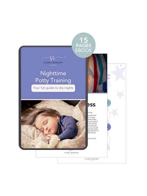 Nighttime Potty Training Guide - Full Guide to Dry Nights — Sasha ...