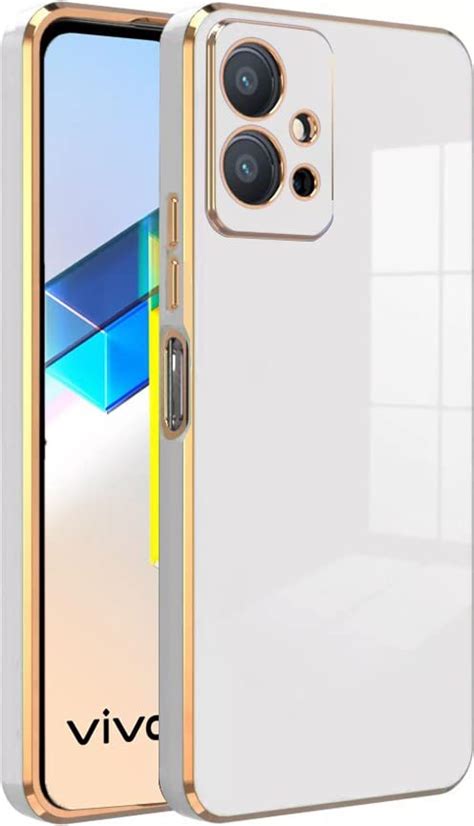 KARWAN®️ Luxury 6D Chrome Back Cover Case Compatible for Vivo Y75 4G ...