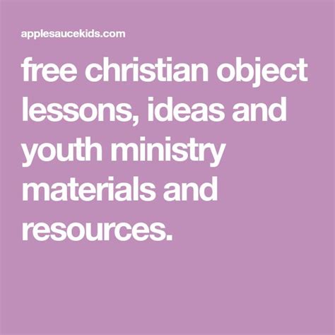 Image result for Christian Object Lessons Book