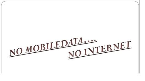 Image result for No Data Connection