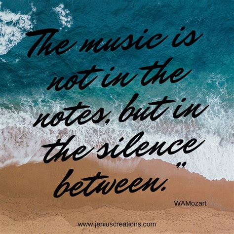 Let the silence speak volumes – Jenius Creations