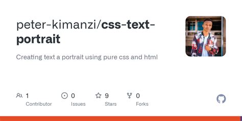 CSS Text Portrait Converter 的图像结果