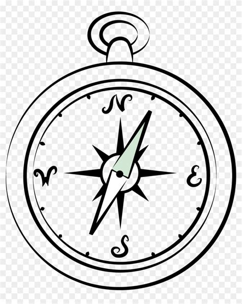 Image result for Simple Compass Arrow Sketch