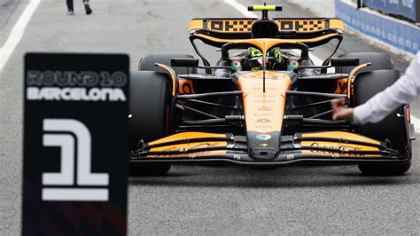 Lando Norris delivers best lap 'ever' after McLaren fire at Spanish GP ...
