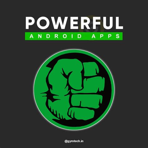 5 Powerful Apps For Android | Best Free Android Apps - GyroTech