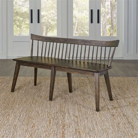 Liberty Furniture Midland Falls 826-C4000B Rustic Spindle Back Bench ...