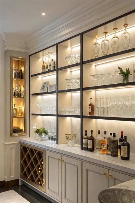 19+ Stylish Bar Shelf Ideas for Your Home
