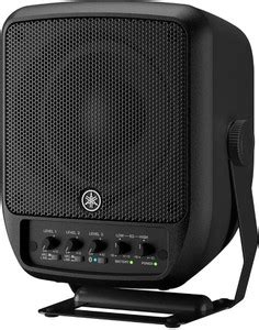 YAMAHA Stagepas100BTR Portable 6.5'' Battery Powered PA with 3-Channel ...