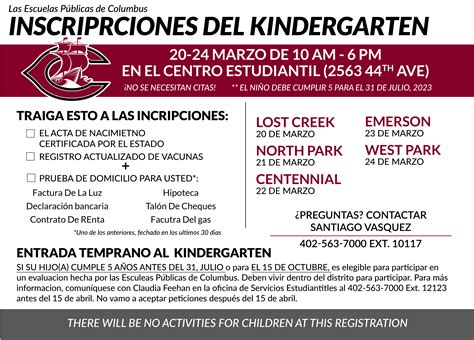 CPS Kindergarten Registration Announced | Columbus Public Schools