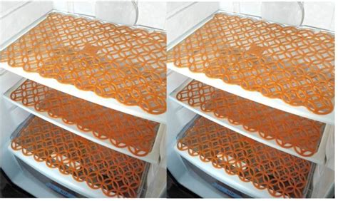 Loomantha Miles To Go. PVC Peacock Jali 6 Piece Fridge/Refrigerator ...