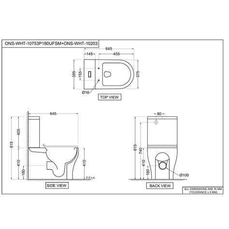 Jaquar Ornamix Ornamix Rimless Bowl Cistern P-Trap Jaquar (ONS-WHT ...