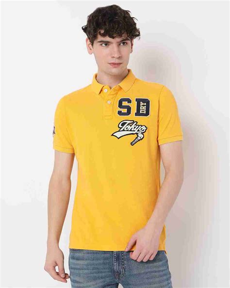 TOKYO PATCHED PIQUE POLO