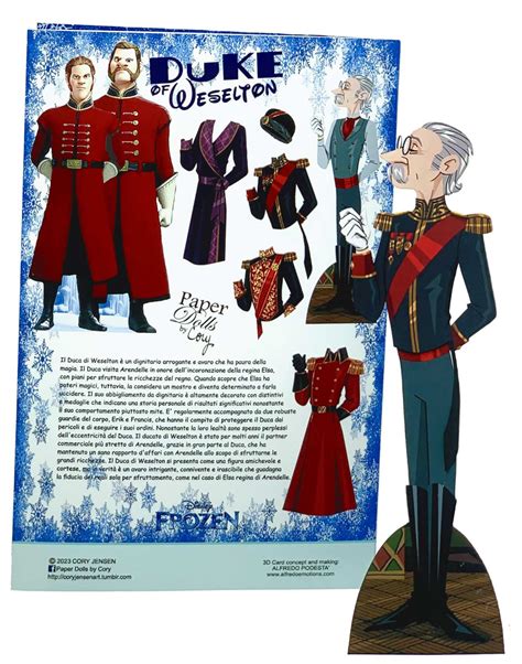 Duke of Weselton - Frozen - ALFREDO EMOTIONS