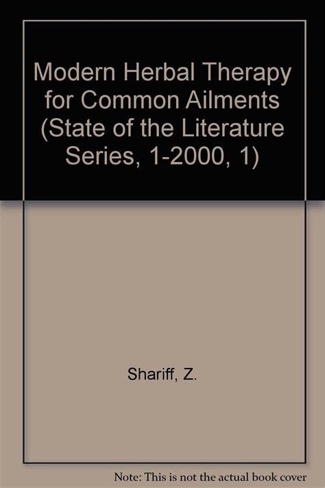 Buy Modern Herbal Therapy for Common Ailments (State of the Literature ...