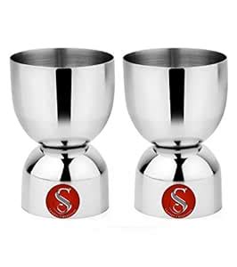 Buy Saanvi Creations Stainless Steel Double Side Round Peg Measure Bar ...