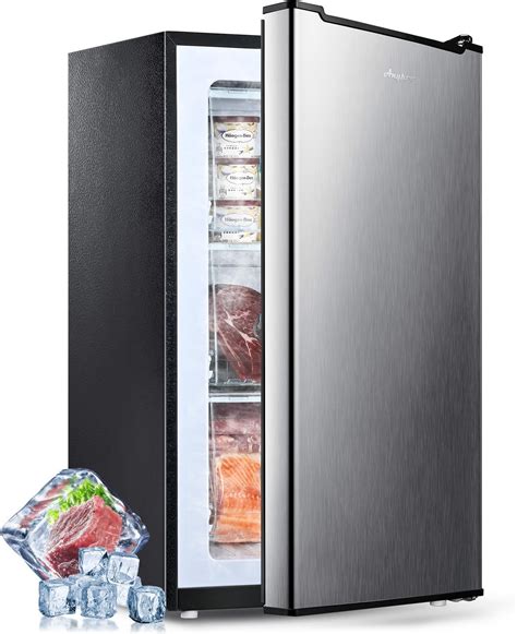 Amazon.com: Anypro Compact Mini Upright Freezer 3 Cu.Ft with 3 Pull ...
