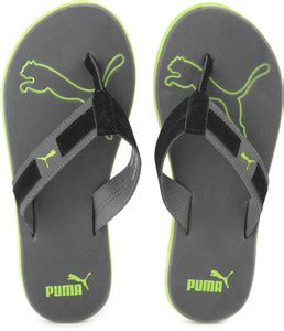 PUMA Breeze NG Slippers - Buy steel gray-lime punch-black Color PUMA ...