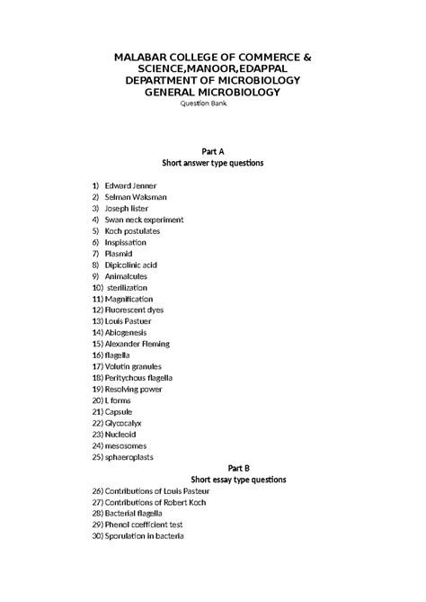 GM question bank - MALABAR COLLEGE OF COMMERCE & SCIENCE,MANOOR,EDAPPAL ...