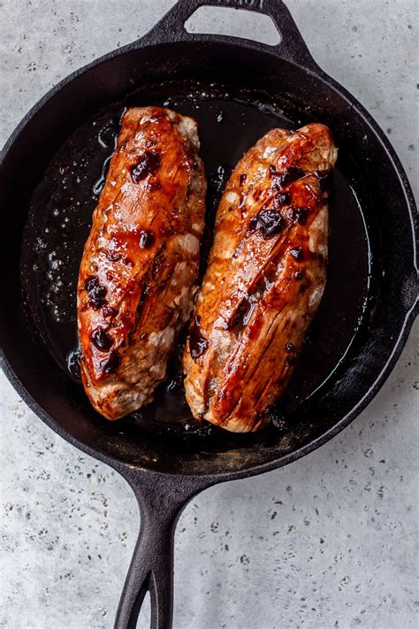 Pork Tenderloin with Cherry Sauce - Recipe Chronicle
