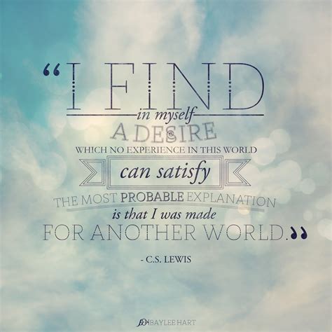 Cs Lewis Inspirational Quotes. QuotesGram