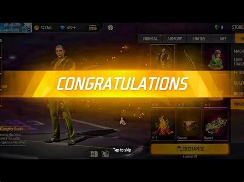 How to get Viper Gangster Bundle in Free Fire MAX this week