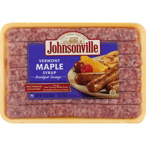 Johnsonville Maple Sausage Nutrition Facts | Besto Blog