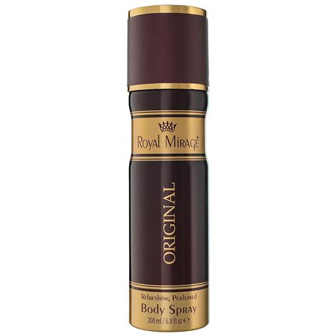 Buy Royal Mirage Original Refreshing Perfumed Body Spray, 200 ml | 19 ...