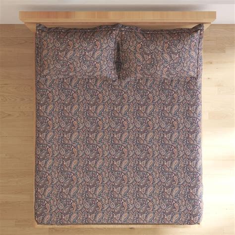 Buy Amaya Silas Cotton 150TC Printed 3Pcs Super King Bedsheet Set from ...