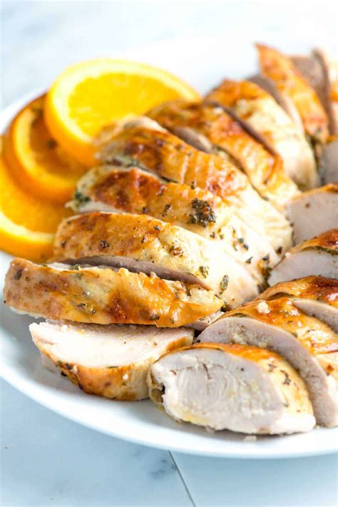 Garlic Herb Roasted Turkey Breast Recipe