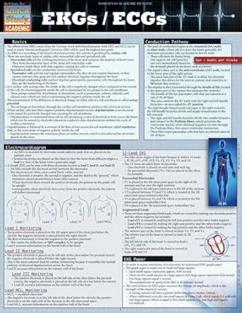 Ekgs / Ecgs : Barcharts, Inc.: Amazon.in: Books