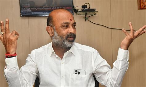 Bandi Sanjay Accuses Congress of Ignoring Owaisi’s construction