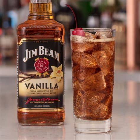Make your next bourbon whiskey and cola mixed drink with Jim Beam ...