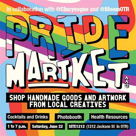 Pride mARTket, Art Academy of Cincinnati, 22 June 2024 | AllEvents